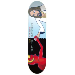 Toy Machine Bury The Hatchet Skateboard Deck 8"
