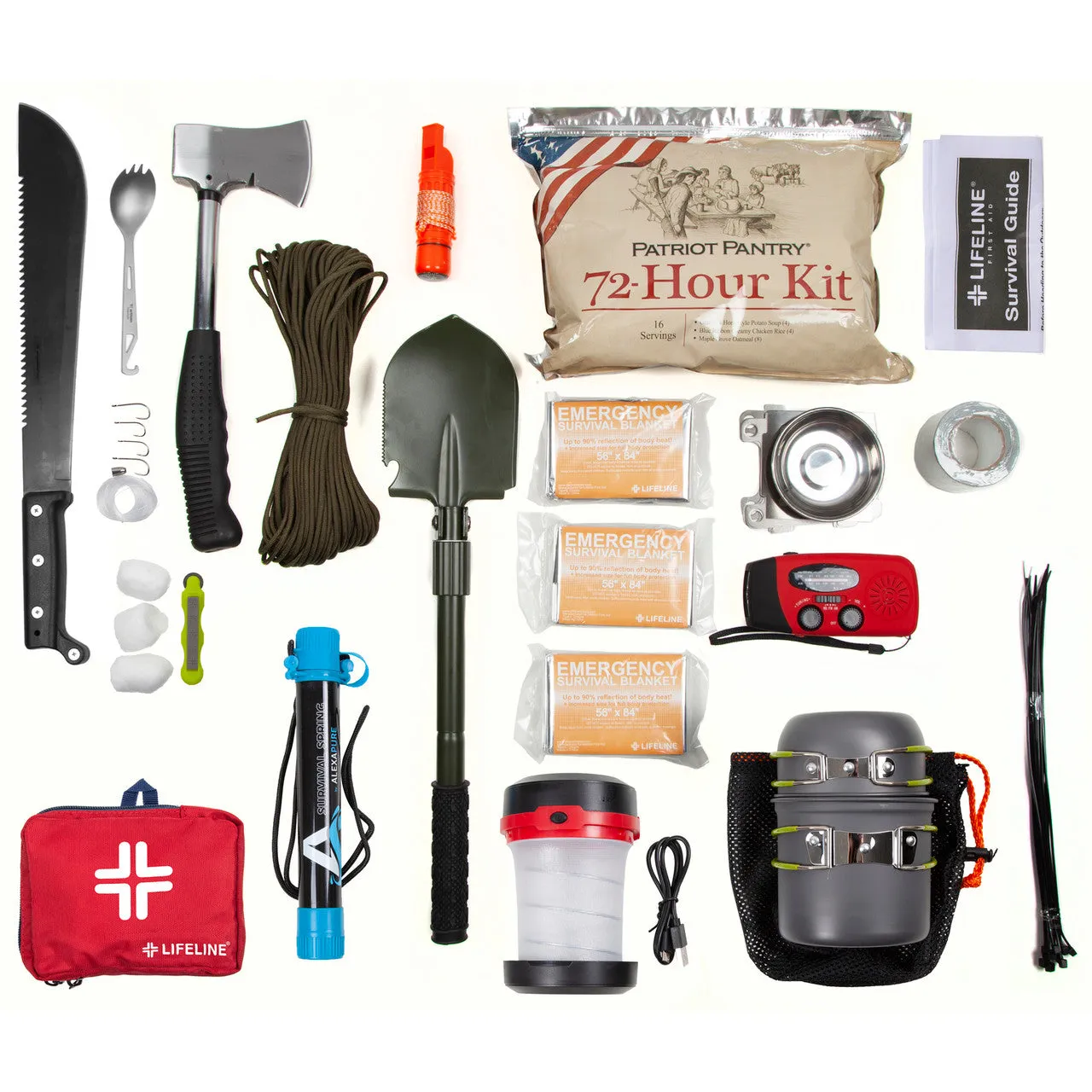 Trailsetter: Tactical Survival Kit - 95 Piece