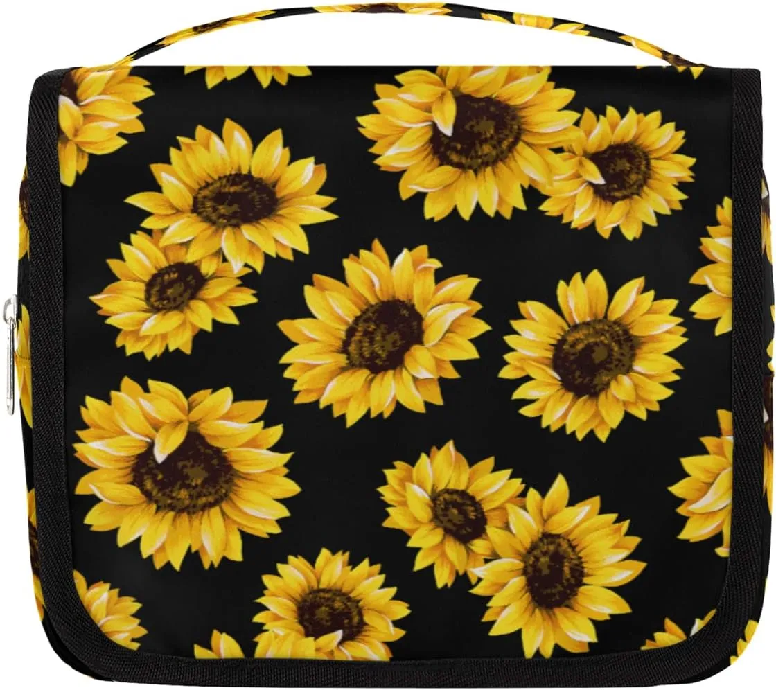 Travel Hanging Toiletry Bag for Women Men Cosmetic Bag Waterproof Makeup Organizer for Accessories, Shampoo, Full Sized Container, Toiletries for Bathroom Shower