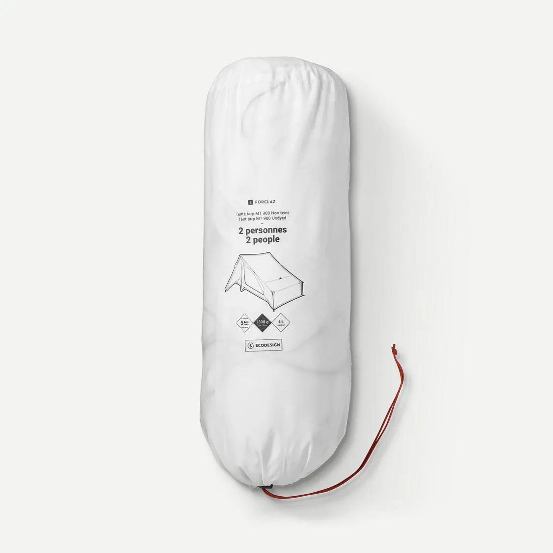 Trekking Tarp Tent - 2 person - MT900 v2 Minimal Editions - Undyed