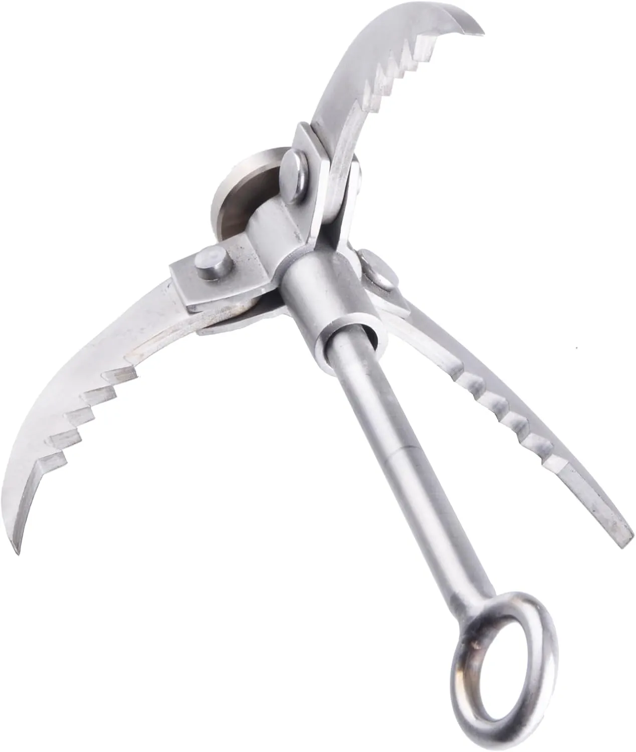 TRIWONDER Grappling Hook Gravity Rock Climbing Hooks Folding Carabiner Claws Stainless Steel Anchor for Climbing, Fishing, Hiking, Tree Limb Removal