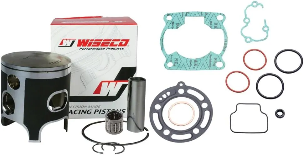 TUSK Complete Top End Rebuild Kit Elite Standard (52.5mm) Wiseco Piston for Kawasaki KX112 2022-2024