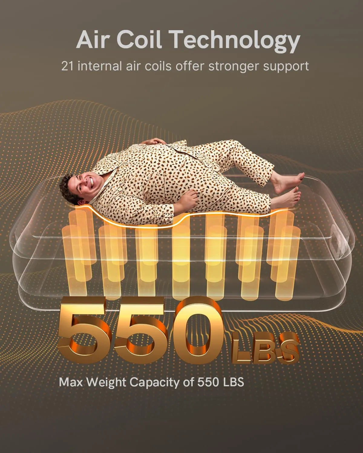 Twin Air Mattress with Built in Pump, Inflatable Mattress, Blow up Mattress Twin for Camping Guest and Home, Fast Inflation/Deflation, Airbed, colchon inflable