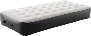 Twin Size Air Mattress with Built-in Pump, Inflatable Bed Blow Up Mattress for Camping