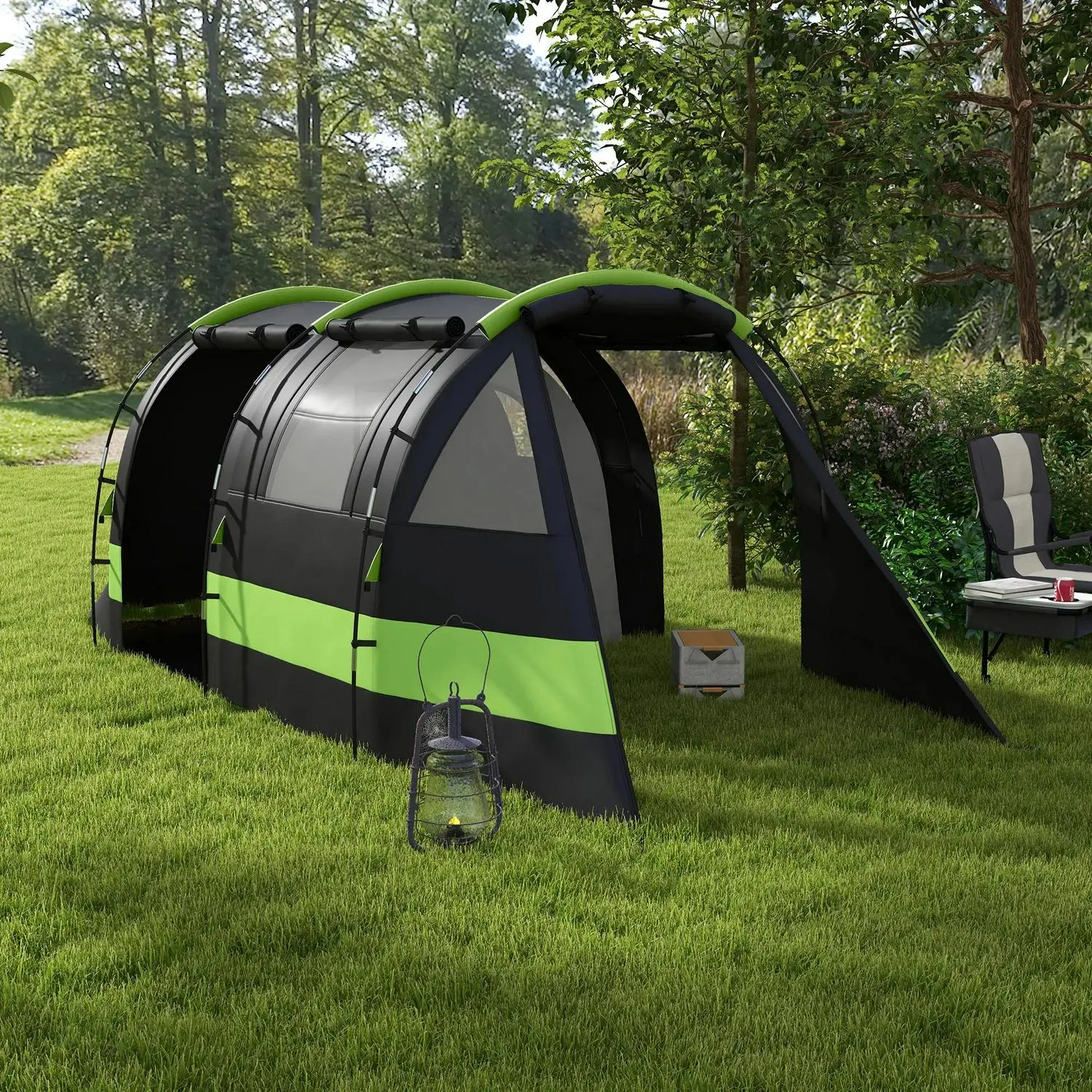 Two Accessories With Man, Product diversity Room Clearance sale Four Blackout Outsunny Tent,
