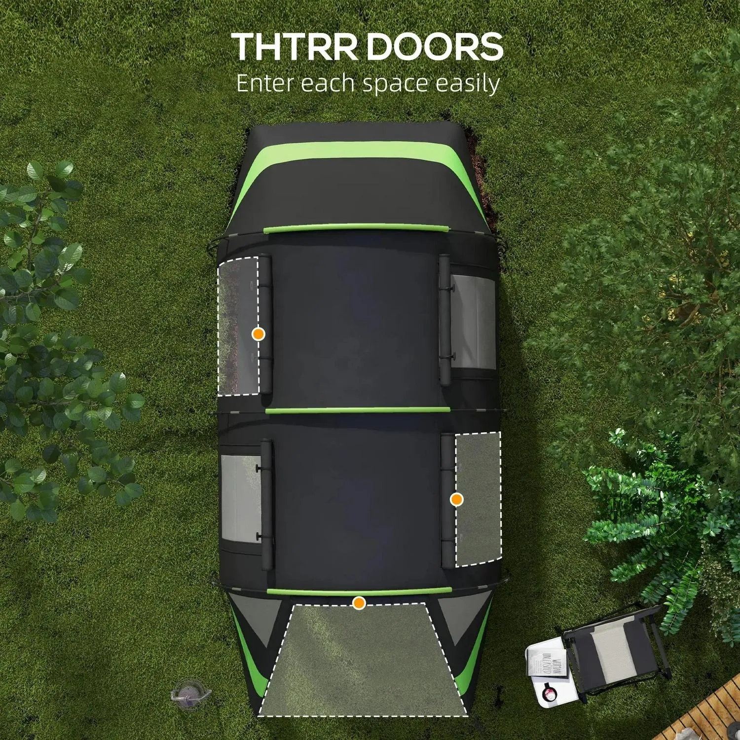 Two Accessories With Man, Product diversity Room Clearance sale Four Blackout Outsunny Tent,