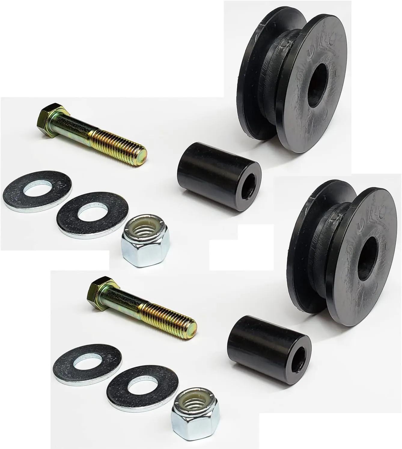 Two Idler Wheel Assembly Ramset 1000 and 5500 Complete Assembly Kit Residential Sliding Rolling Gates