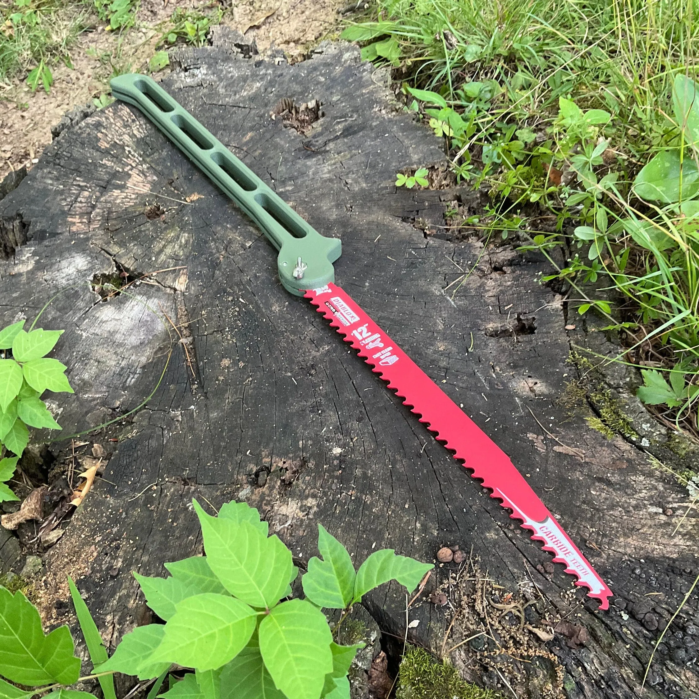 Ultralight 12" Folding Saw with Carbide Blade
