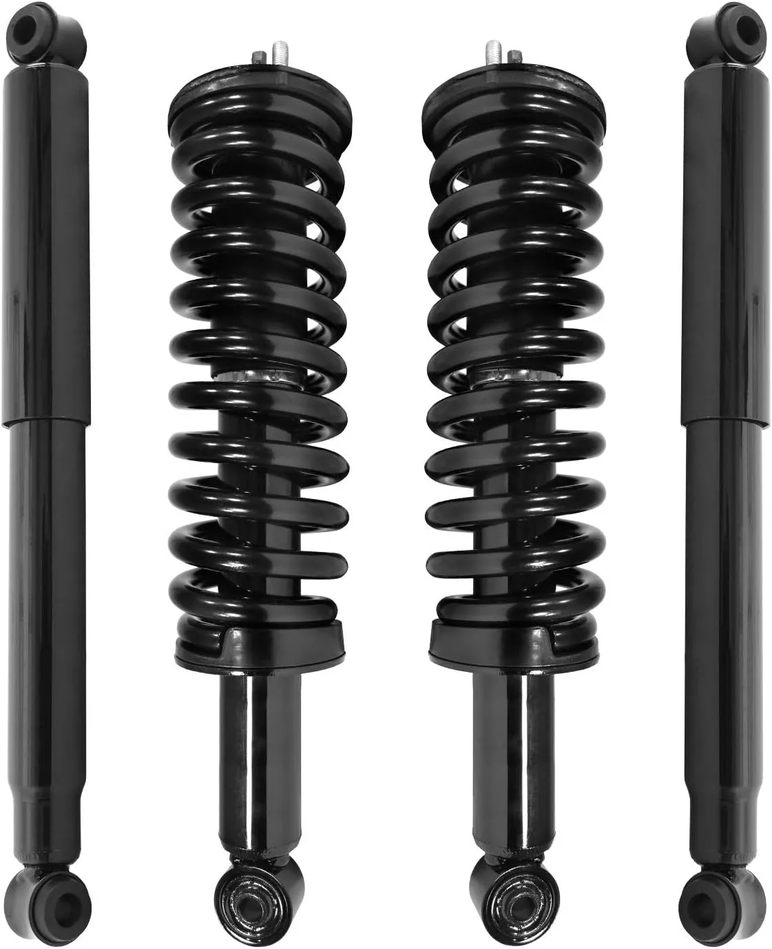 UNITY AUTOMOTIVE 4-11081-254051-001 4 Wheel Complete Strut Assembly with Gas Shock Kit 1995-2004 Toyota Tacoma