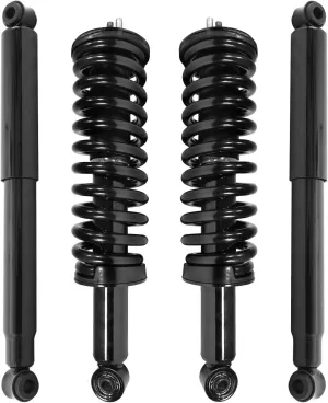 UNITY AUTOMOTIVE 4-11081-254051-001 4 Wheel Complete Strut Assembly with Gas Shock Kit 1995-2004 Toyota Tacoma