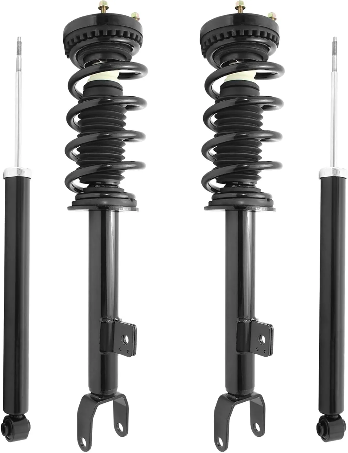 UNITY AUTOMOTIVE 4-11540-253600-001 4 Wheel Complete Strut Assembly Shock Kit Fits 2012-2018 Dodge Challenger R/T
