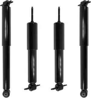 Unity Automotive 4-211130-251210-001 Front and Rear Replacement Complete Strut Assembly Shock Kit Fits 2003-2013 Chevrolet Express 1500
