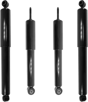 Unity Automotive 4-215110-255230-001 Front and Rear Replacement Complete Strut Assembly Shock Kit Fits 1981-1995 Isuzu Pickup