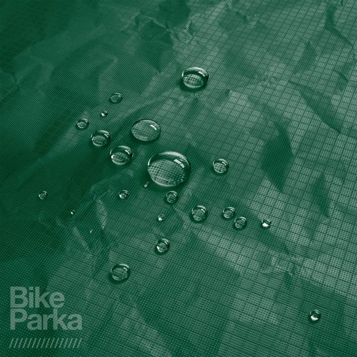 Urban Bike Cover - Waterproof & Durable with Lock-Through Panels, RipStop fabric, Adjustable for Any Bike, Attachable Stuff Sac - Ideal for Bikes in Daily Use (Forest Green)
