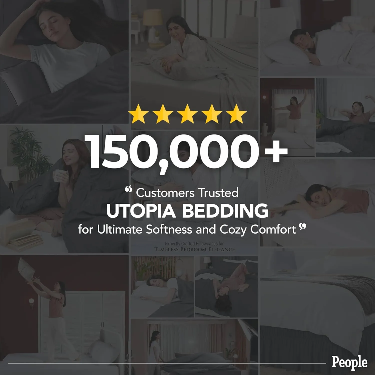 Utopia Bedding Queen Bed Sheets Set - 4 Piece Bedding - Brushed Microfiber - Shrinkage and Fade Resistant - Easy Care (Queen, Navy Blue)