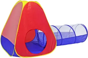 Vaguelly 2Pcs Tunnel Tent Creative Indoor Play Tent for Boys Safe Material Fun Crawling Game for Imaginative Playtime