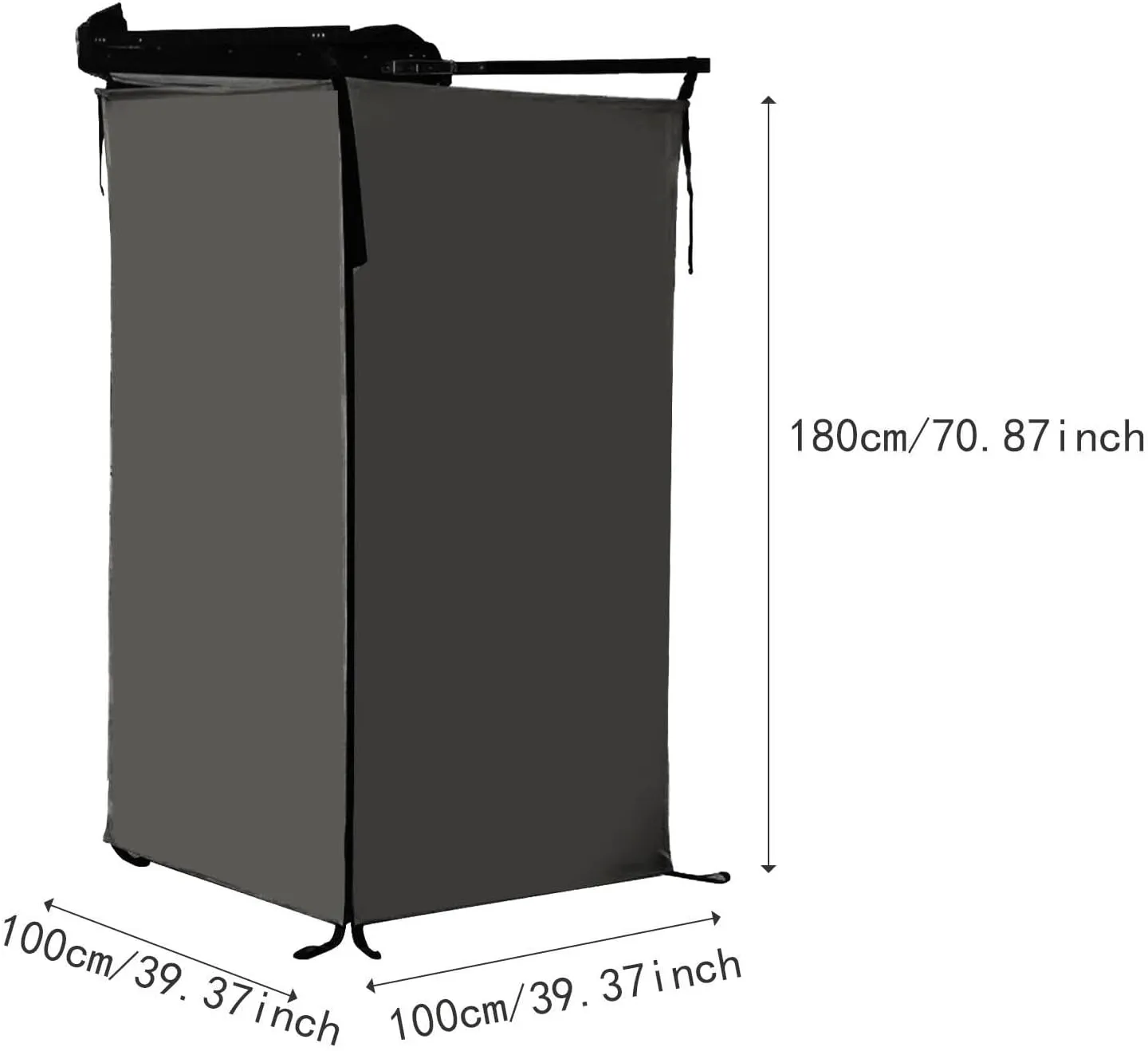 Vehicle Side Shower Tent,Dressing Room Car Side Bath Tent Portable Shower Room Privacy Shelter for Tailgate Travel Trailer RV