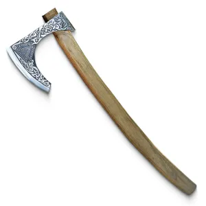 Viking Axe with Walnut Handle Ivar AXE101GLD