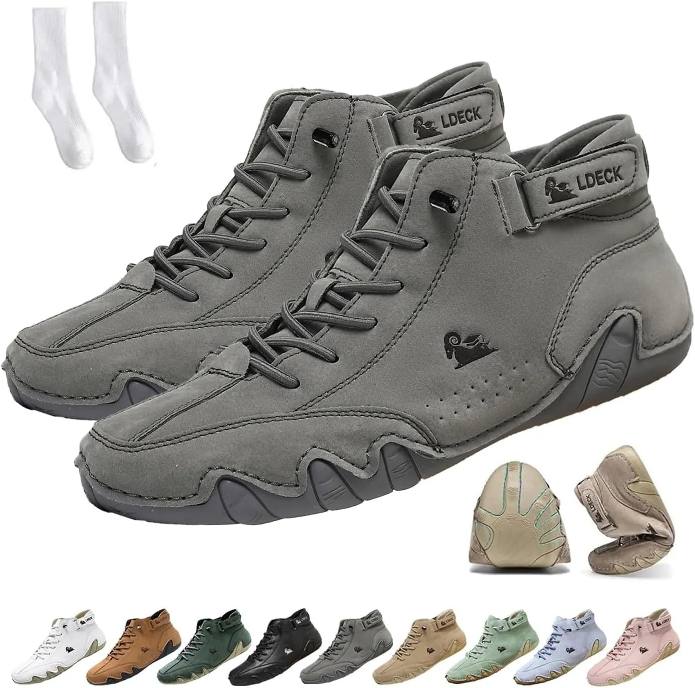 Vogany Shoes, VogLDeck - Waterproof and Breathable Orthopedic Shoes, Outdoor Orthopedic Sneakers for Women Men