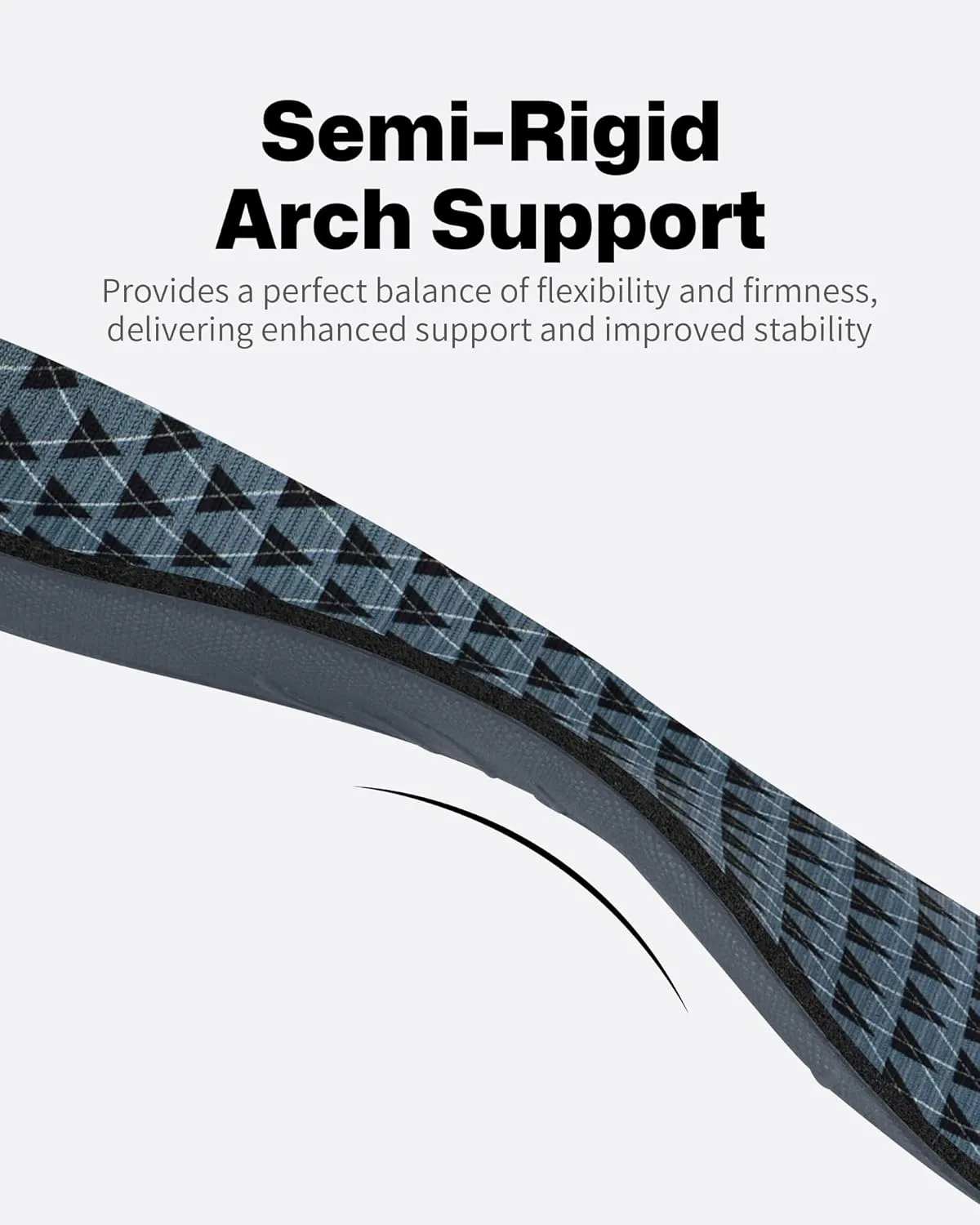 Walkhero Arch Support Inserts for Plantar Fasciitis and Flat Foot, Orthotic Insoles with Everyday Comfort and Support, Relieve Foot Pain and Fatigue (Mens 10-10 1/2 | Womens 12-12 1/2 Gray)