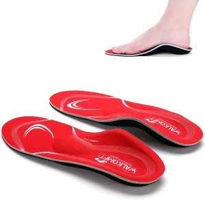 Walkomfy Pain Relief Orthotics, Plantar Fasciitis Arch Support Insoles Shoe Inserts for Maximum Support/All-Day Shock Absorption/Designed for Men and Women 27cm