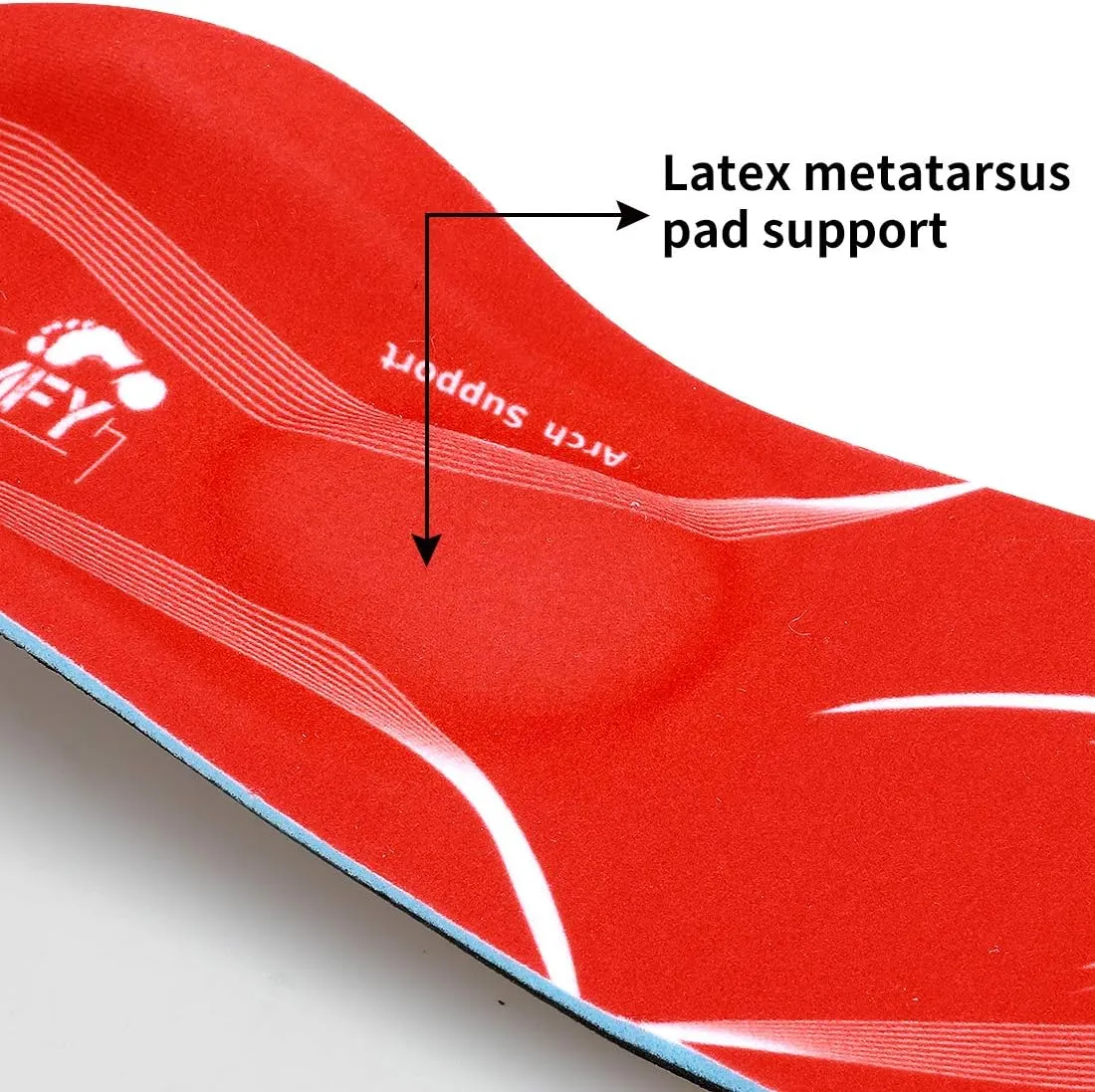 Walkomfy Pain Relief Orthotics, Plantar Fasciitis Arch Support Insoles Shoe Inserts for Maximum Support/All-Day Shock Absorption/Designed for Men and Women 30.5cm