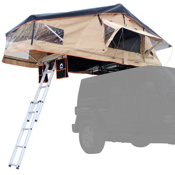 Wanaka 64" 3-4 Person Rooftop Tent w/ XL Annex