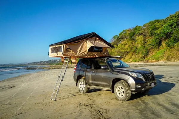 Wanaka 64" 3-4 Person Rooftop Tent w/ XL Annex