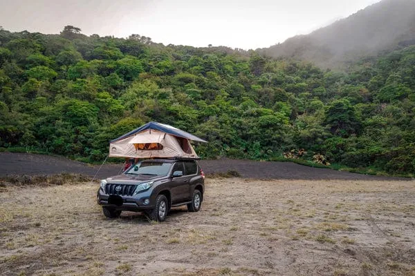 Wanaka 64" 3-4 Person Rooftop Tent w/ XL Annex