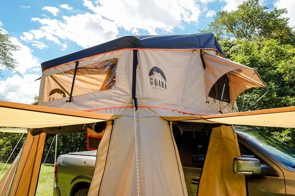 Wanaka 64" 3-4 Person Rooftop Tent w/ XL Annex