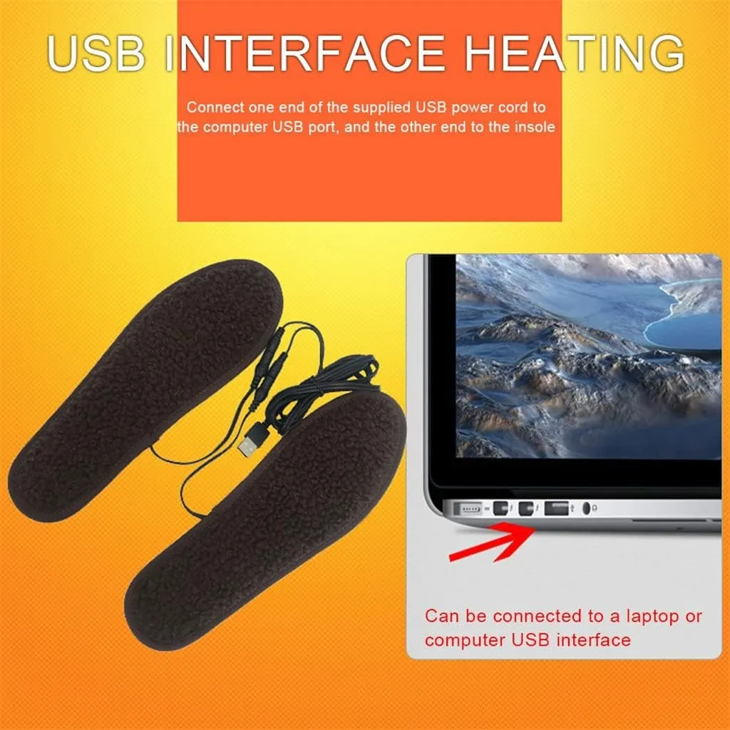 Water Proof Heating Insole Winter Electric Foot Warmer Heating Insole Electric Heating(43-44yard)