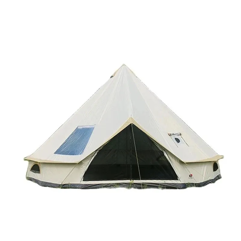 Waterproof 4-Season Yurt Wall Tent with Roof Stove Jack