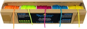 West Coast Paracord 550lb Paracord Variety Supplies – Type III Paracord Box Set – 100 Foot Spools of 5 Colors