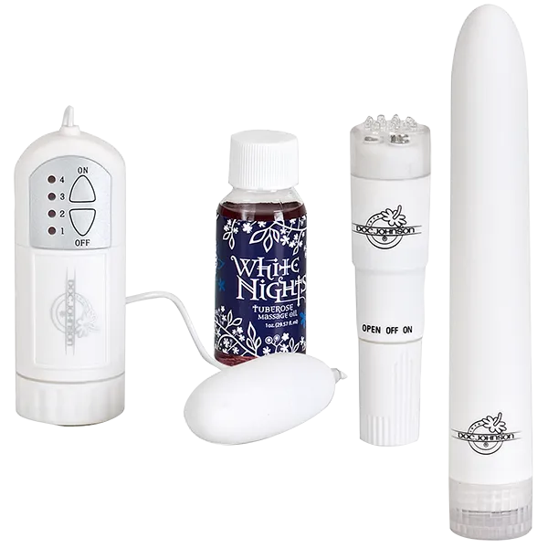 White Nights Pleasure Kit - 3 Vibrators