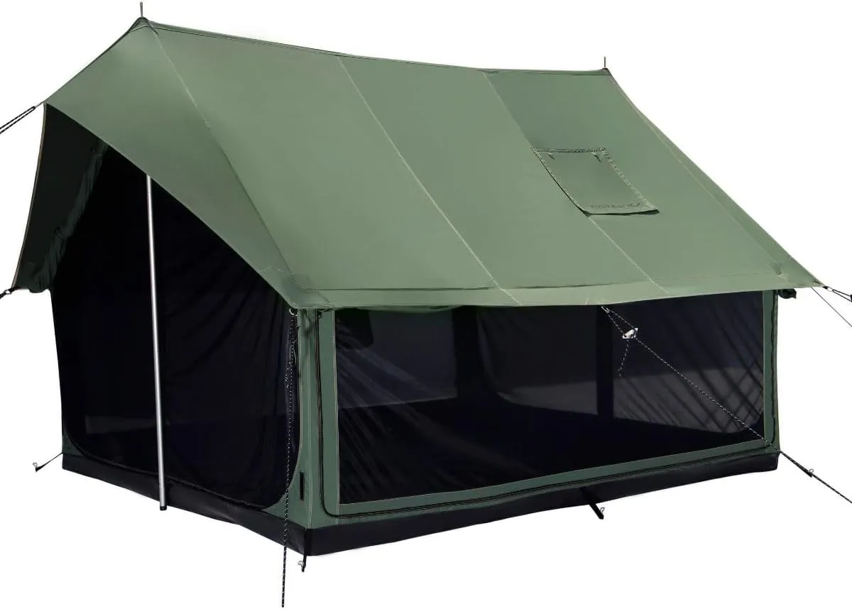 WHITEDUCK Rover Canvas Scout Tent, Waterproof, 4 Season Luxury Outdoor Camping and Glamping Yurt Tent