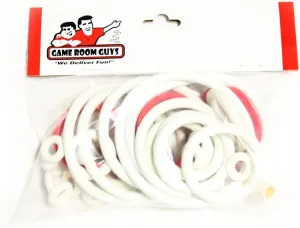 Williams Laser Ball Pinball White Rubber Ring Kit