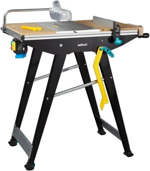 wolfcraft Machine and Workbench Master Cut 1500, 6906000, The Universal 4-in-1 Machine Bench