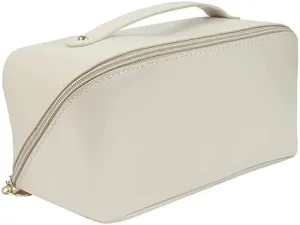 Women Makeup Pouch, Waterproof Shower Wash Bag Cosmetic Organizer Case Travel Kit Pack