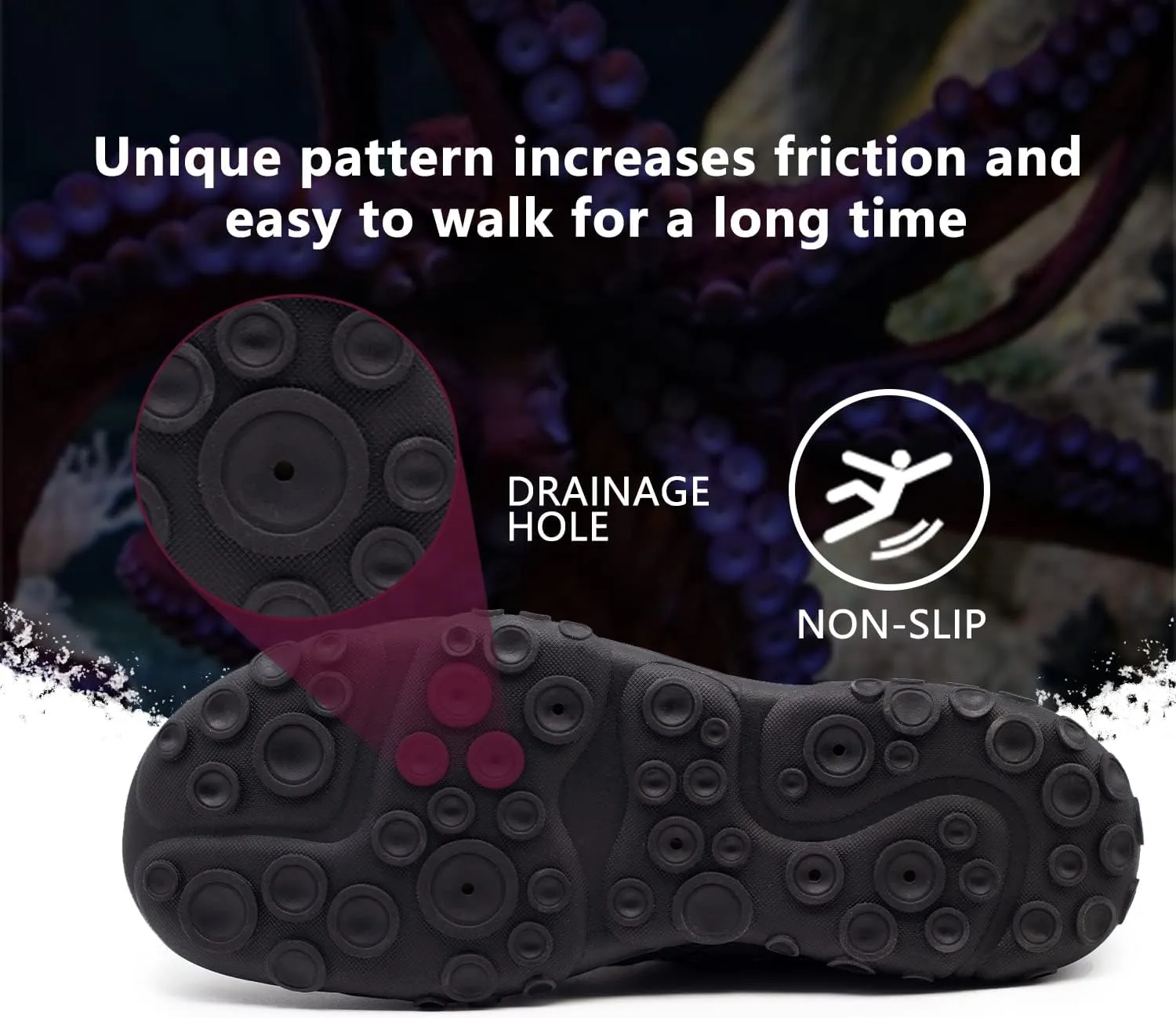 Womens Mens Water Shoes Barefoot Quick Dry Aqua Sports Shoes for Pool Beach Surfing Walking Kayaking