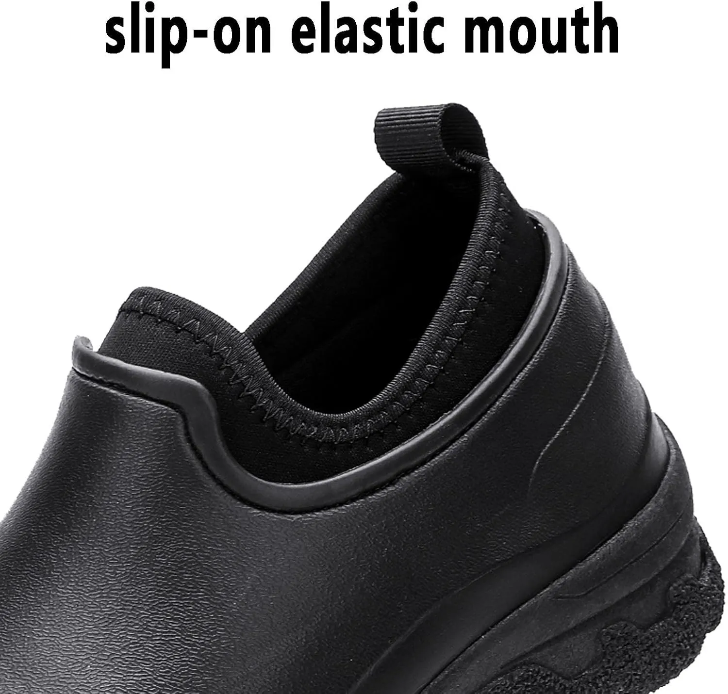 YUKTOPA Mens Womens Waterproof Non Slip Work Clogs Oil Resistant Chef Shoes Safety Garden Shoes Work Shoes