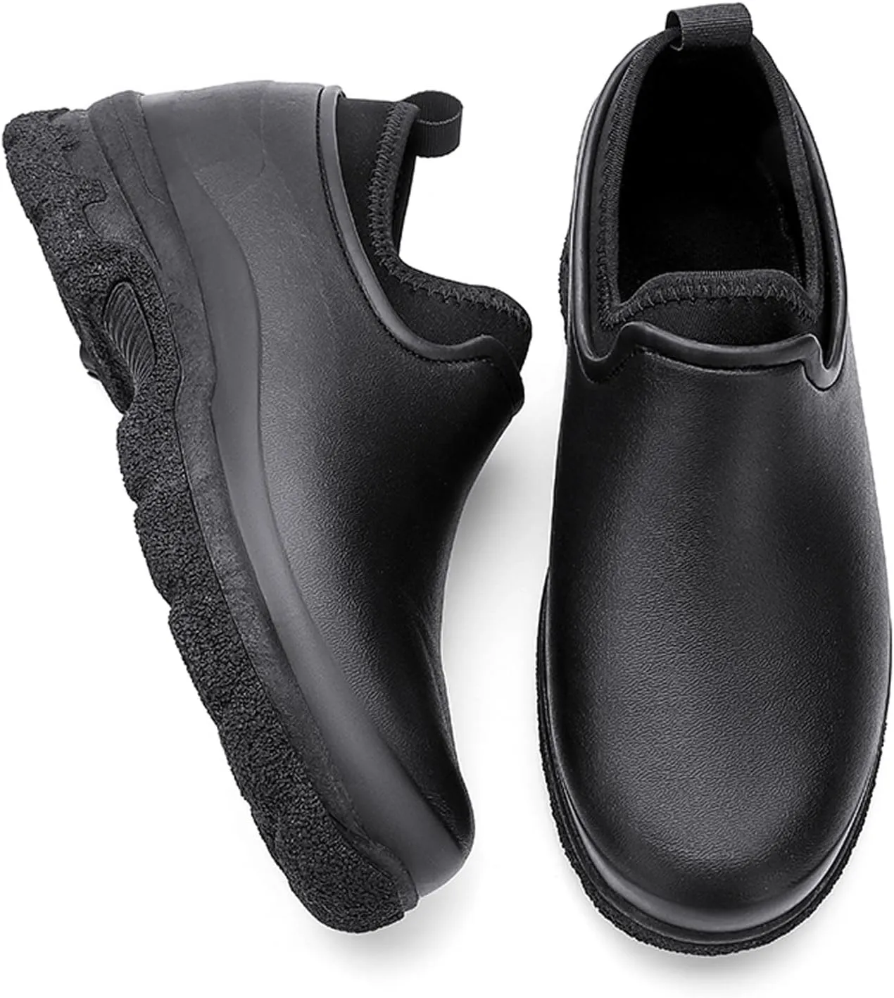 YUKTOPA Mens Womens Waterproof Non Slip Work Clogs Oil Resistant Chef Shoes Safety Garden Shoes Work Shoes