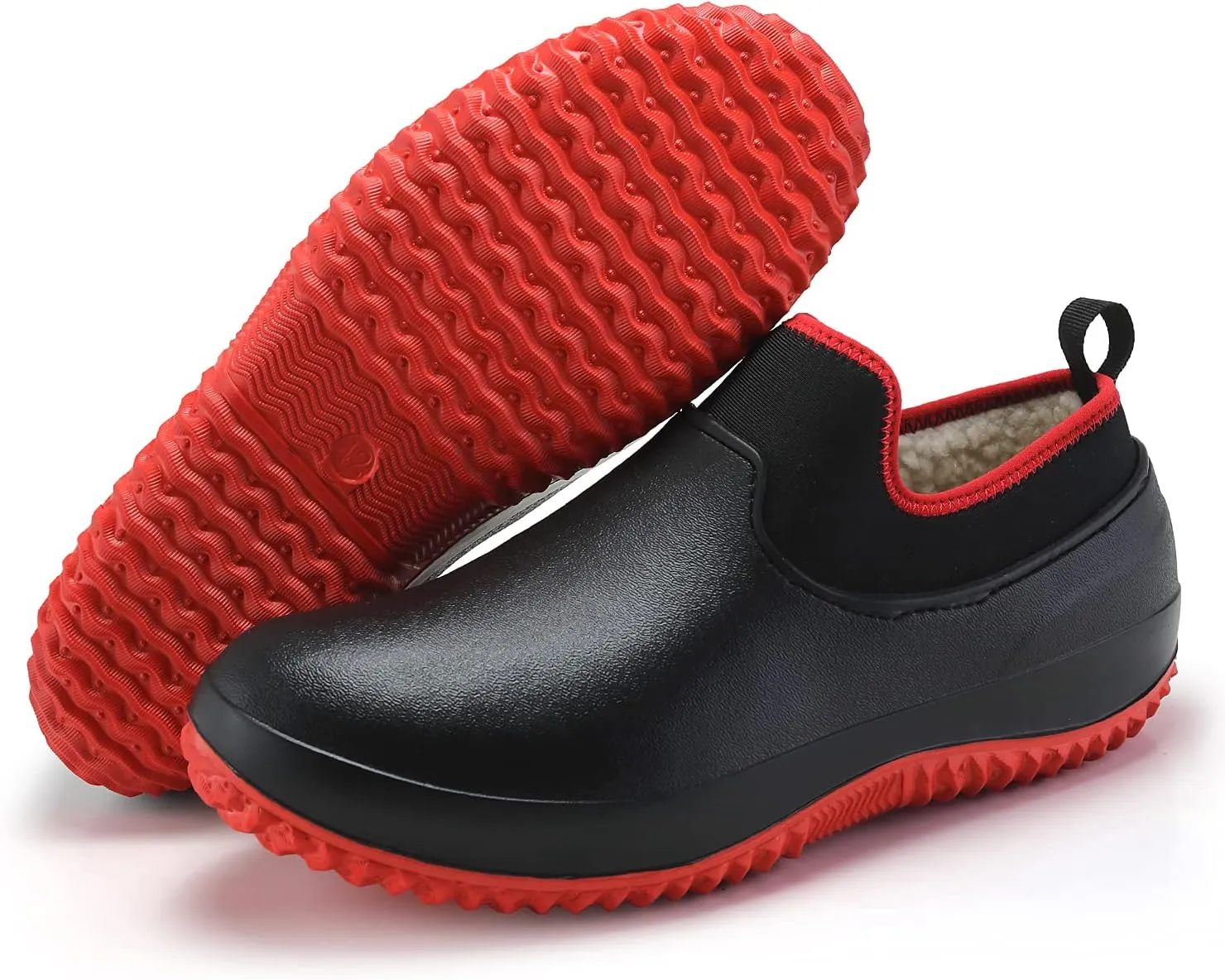 YUKTOPA Mens Womens Waterproof Non Slip Work Clogs Oil Resistant Chef Shoes Safety Garden Shoes Work Shoes