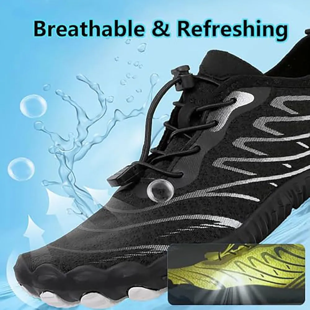 Zureto Grounding Shoes with Copper, Copper Hike Barefoot Shoes for Women Men, Waterproof Non-Slip Comfort Hike Shoe